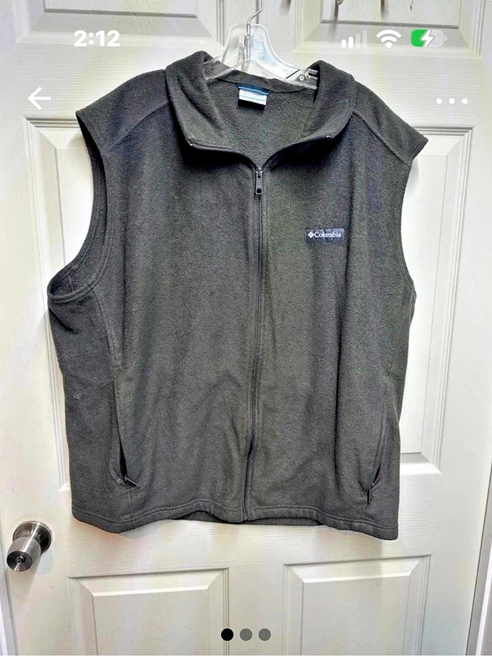 Columbia Steens Mountain Fleece Vest Gray XXL